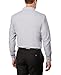 Kenneth Cole Reaction Men's Unlisted Slim Fit Stripe Spread Collar Dress Shirt, Petrol, 18