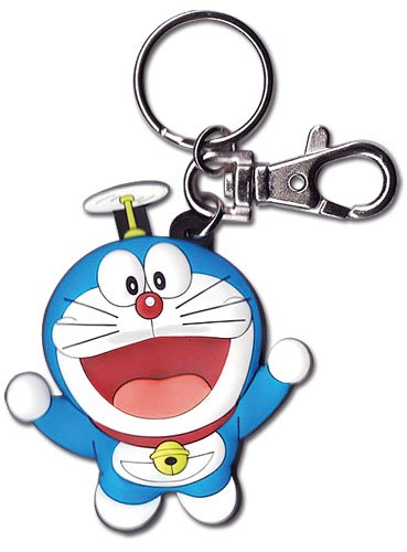 Great Eastern Entertainment Doraemon Flying PVC Keychain