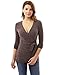 PattyBoutik Women’s Long Sleeve Knit Wrap Tunic