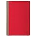 Vangoddy Book Style Pastel Magenta on Heather Gray Leather -ette Portfolio Cover Case for All Models of the Nook HD+ Slate Full HD 9