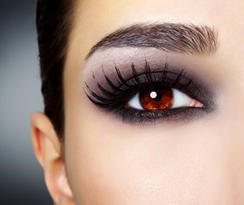 3D False Eyelashes Extensions 1 Pair Long Dramatic Look Handmade Silk Fibers Pre Glued Strip Reusable with a Stainless Steel applicator By Wear the Hair