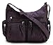 Scarleton Handbags for Women, Crossbody Bags for Women, Shoulder Bag, Nylon Purses for Women with Multi Pockets, H140716 - Purple