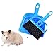 Mini dustpan and brush set for guinea pig toys,hamster cleaner hedgehog supplies,small broom and dustpan for hamster bedding