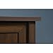 Sauder County Line Armoire with Rum Walnut Finish