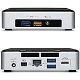 Intel Nuc Desktop/HTPC, 5th Generation Intel Dual-Core i5 Upto 2.7GHz, 8GB DDR3, 240GB SSD M.2 Sata, Wifi, Bluetooth, 4K Support, Windows 7 Professional 64Bit