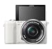Sony a5100 16-50mm Mirrorless Digital Camera with 3-Inch Flip Up LCD (White)thumb 1