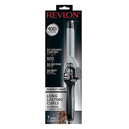Revlon Long Lasting Medium Curls Curling Iron, 1" - Image 10