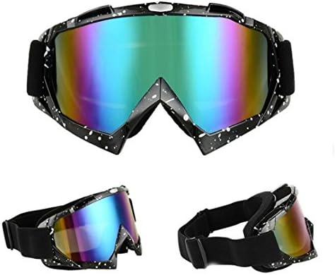 Motocross Goggles Sports Googles Eyewere Glasses Dirt Bike Riding Cycling Off road Motorcycle ski Big Lens