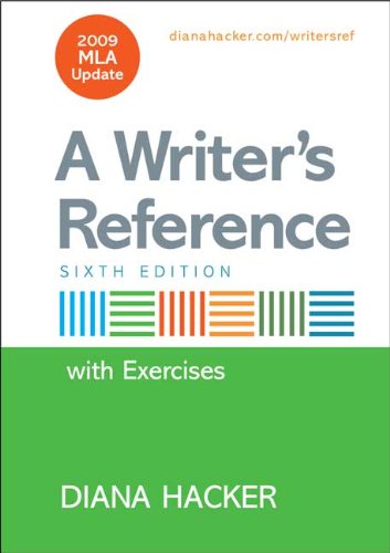 Writer's Reference with Integrated Exercises with 2009...