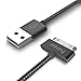 Samsung Galaxy Tab Cable, IMKEY Premium 6.5 Feet Tangle-Free Braided USB to 30 Pin Sync Data Fast Charging Cable for Samsung-Galaxy Tab 2 10.1
