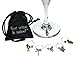 That Wine Is Mine Grapevine Wine Glass Charms, Set of 6