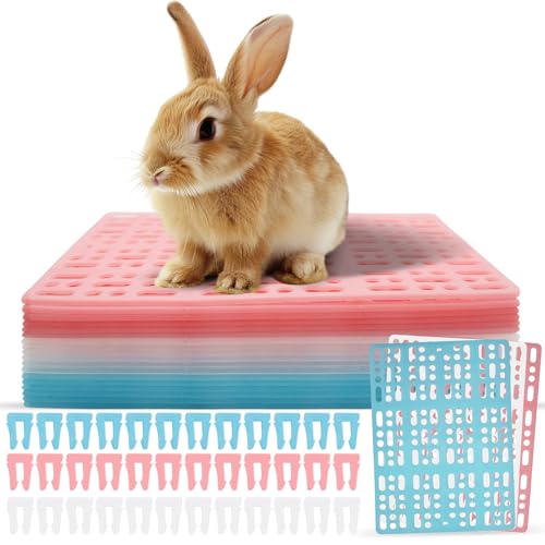Zmpkhba Plastic Rabbit Cage Mats