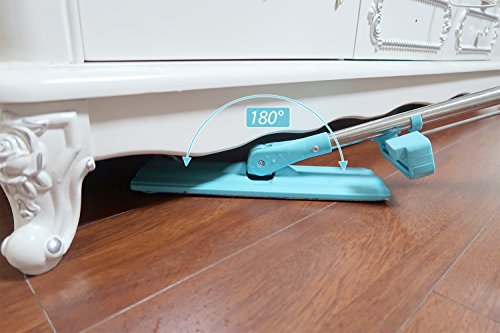 image for Microfiber Floor Mop, Ohuhu 2-Pack Hands Free Self Wringing Mops for F