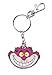 Disney Monogram Cheshire Cat Pewter Keychain Standard