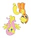 My Little Pony ST MLPFAM PACK1 Car Window Sticker Decal Family Pack