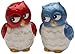 Cosmos Gifts 10907 Owl Couple Salt and Pepper Set, 3-Inch, Blue