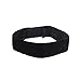 OULII Velvet Wig Grip Band Comfort Head Hair Band Adjustable Hair Fasterner Gifts for Mothers, pack of 2 Brown and Black