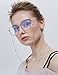 Mini Tree Eyeglass Chains for Women Beaded Reading Glasses Cords Sunglasses Holder Strap Lanyards Eyewear Retainer (Silver)