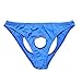 FORNY Mens Lingerie Underwear Sexy Adjustable Open Pouch Backless Thongs Panties (4)
