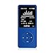 MYMAHDI 8GB 70 Hours Playback MP3 Lossless Sound Music Player Support TF Card,Voice Recorder E-Book Reader Blue