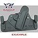 Quick Clip Pro Holster Tough Grip Clips, 3 Hole Adjustable Cant for IWB OWB Kydex, Leather, Hybrid Holster Making. Tuckable Black Plastic w/Chicago Screw Hardware Made in USA