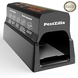 PestZilla 1 Humanitarian Control Zap Trap High-Voltage Electric Switchin, Black