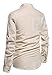 NITAGUT Men Henley Neck Long Sleeve Daily Look Linen Shirts