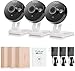 Funlux Wireless Two-Way Audio Home Security Camera (3 Pack) Smart HD WiFi IP Cameras with Night Vision (Renewed)