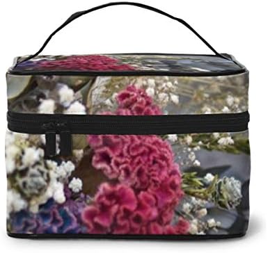 化粧ポーチ メイクボックス おしゃれ系背景 Pink コスメボックス 化粧バッグ 大容量収納ケース トラベルバッグ 小物入れ 収納ボックス 洗面用具入れ 出張 旅行 家用 收納抜群 ファスナー Teamdriven Us