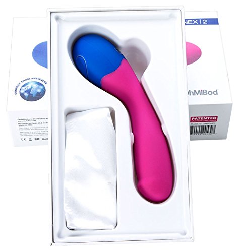 OhMiBod Bluemotion Nex 2 Vibrator, Pink/Blue .9 Pound