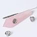Natural Pink/Rose Quartz Crystal Wand,Quartz Crystal Tube, Healing Quartz Crystal Point, Quartz Crystal Point with carb,3.9-4.3 Inches