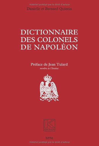 Dictionnaire des colonels de Napoléon