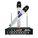 EIVOTOR Professional VHF Wireless Microphone System with 2 Handheld Mics