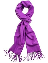 Veronz Super Soft Luxurious Classic Cashmere Feel Winter Scarf (Purple)