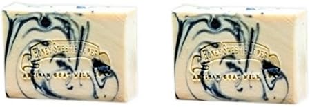 Premium Handcrafted Artisan Goat Milk Soap - FEELS SO WONDERFUL on your skin that 4 out of 5 customers come back! (Little Black Number (2-Pack))