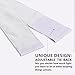 NICETOWN Patio Door Curtain - Thermal Window Treatment Room Darkening French Side Door Panel Privacy Thick Window Curtain (1 Panel, 54 inches Wide x 40 inches Long, Platinum-Greyish White)