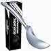 Ice Cream Scoop, Unbendable 1-piece design Super Scoop for the Hardest Ice Cream, Frozen Yogurt - Non-Slip Rubber Grip Dishwasher Safe, Solid, Sturdy, Unique Design