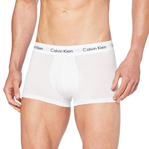 calvin klein men's cotton stretch multipack low rise trunks