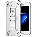 [Upgraded] iPhone 7 Case, Nillkin Barde Metal Case [Unique Design] Back Cover with Enhanced Ring Kickstand for iPhone 7 4.7