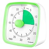 Yunbaoit Visual Timer with Night Light, 60-Minute