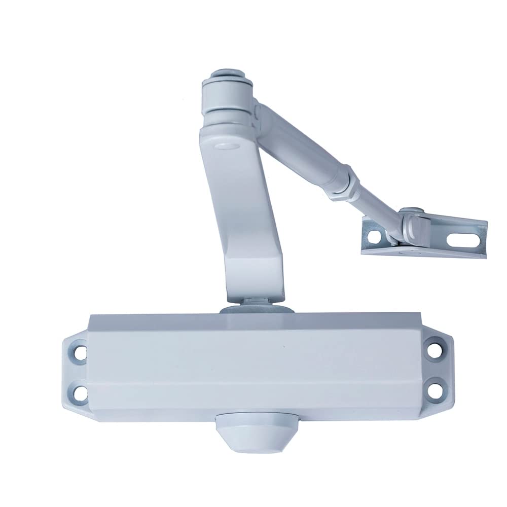 Door Closer with Force Retainer 2. White (Doors 70/90 cm)