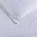 puredown® All Season Quilted Down Alternative Duvet Insert with Corner Tabs, Full/Queen Size (90x90 inch, White)