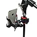 Mr.Power Universal Microphone Mic Stand Phone Holder Compatible with iPhone, Compatible with Samsung Smart Phones (for Phone)