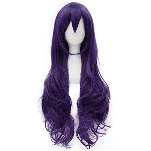 Flovex anime cosplay wigs white valentine s day long cu…