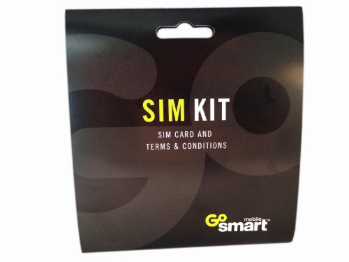 GoSmart (Go Smart) Mobile Regular Size Sim, Brand New, with Activation Kit