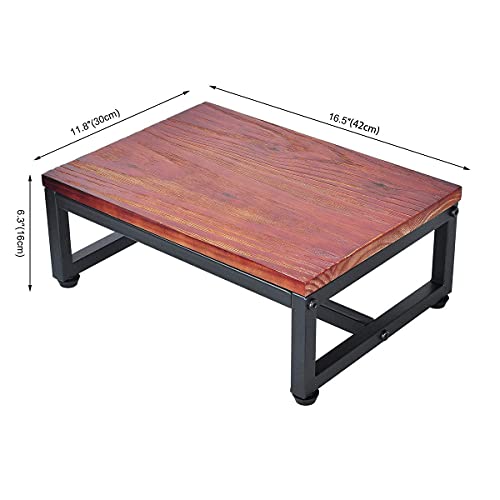 Stepping Stool, Large Bedside Step Stool by ECROCY Holds Up to 400