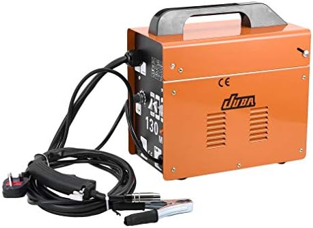 Professional No-Gas Mig Welder 230V 120A with Mask (Orange)