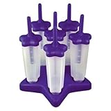 Tovolo Purple Star Ice Pop Mold, Set of 6