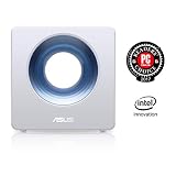 Asus Blue Cave AC2600 Dual-Band Wireless Router for Smart Homes, Featuring Intel Wifi Technology and Aiprotection Network Security Powered by Trend Micro