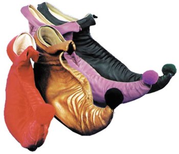 MorrisCostumes DU927GR Elf Shoes - Large Green